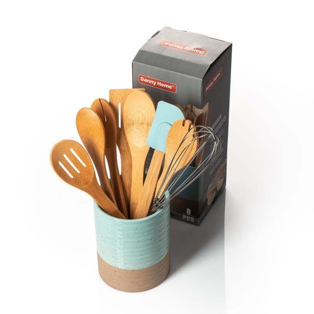 Oshxona asboblari to'plami 8 dona 16 dona DH2933-BLUE