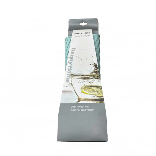 18-qator silikon drenaj mat DH0183-BLUE