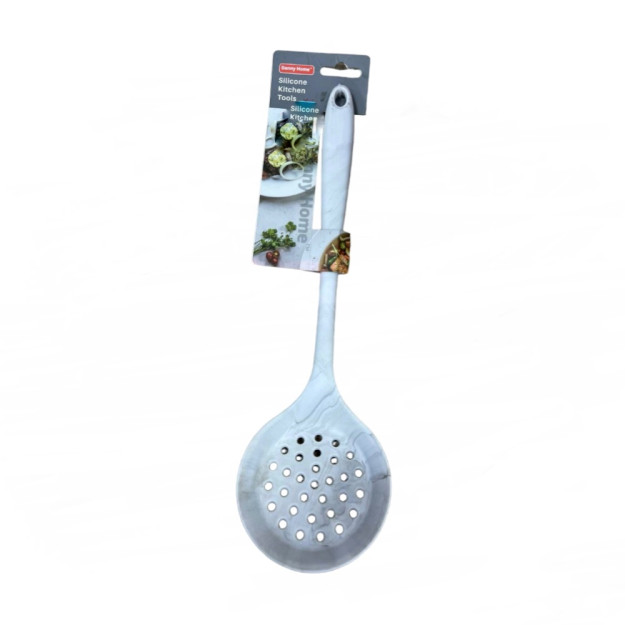 Silikon teshikli qoshiq 9-qator DH2972-MARBLE