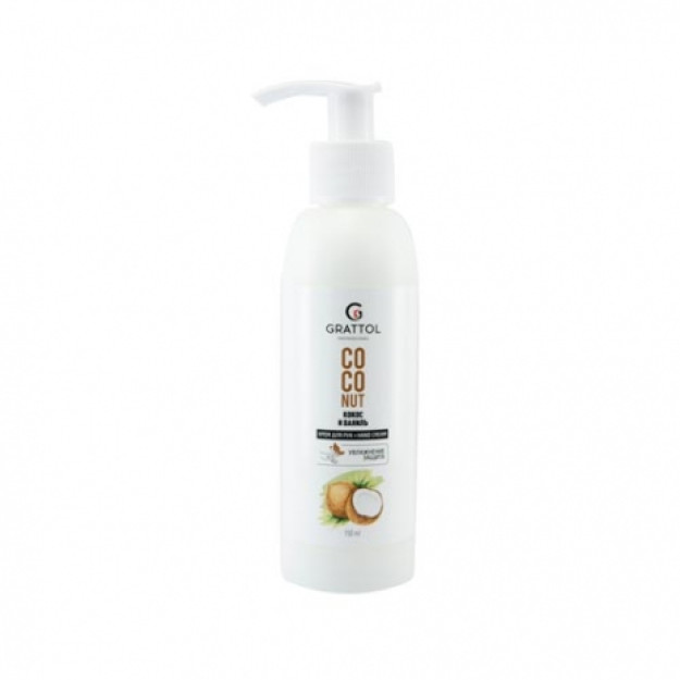 Hindiston yong'og'i va vanil-engil qo'l kremi-hidratsiya, 250ml himoya GHCN9