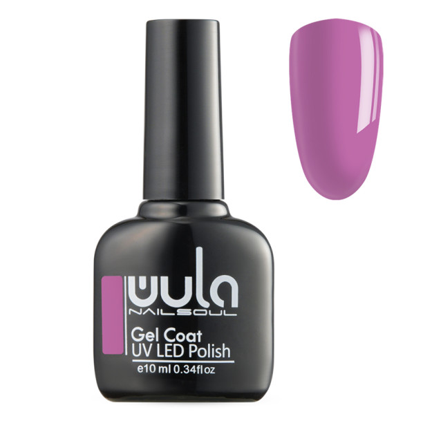 Wula nailsoul gel lak 10ml tonna 500 / MChJ qora olmos / Rossiya   5194w