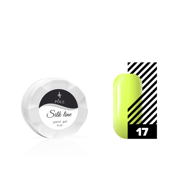 17-sonli Pole Silk line yupqa chiziqli jel bo'yoq neon sariq (6 ml.)   245758
