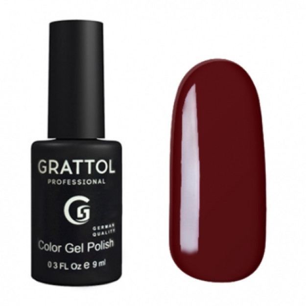 Grattol Color Gel Polish Red Brown   GTC023