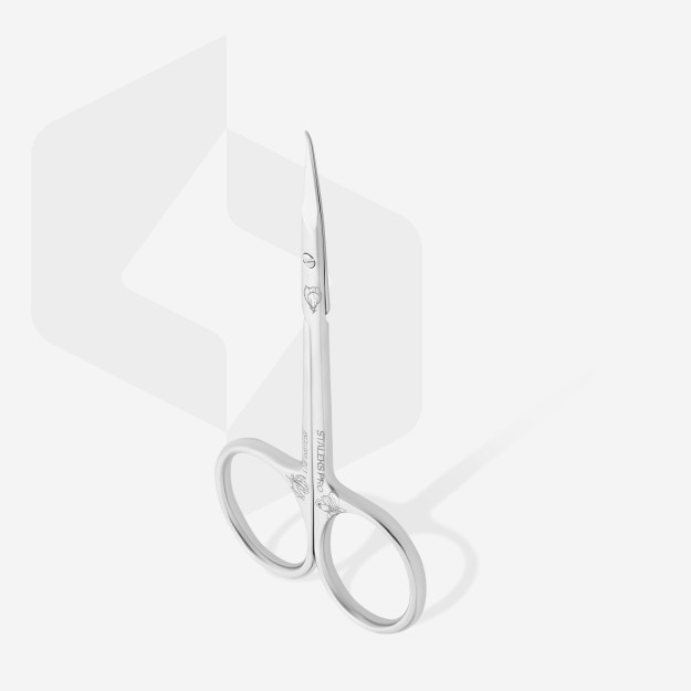 EXCLUSIVE 23 TYPE 1 kutikula ilgagi bilan professional qaychi (magnolia) SX-23/1m