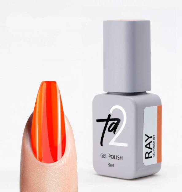 Ta2 / GEL POLISH RAY jel lak №002 9ml GGR02