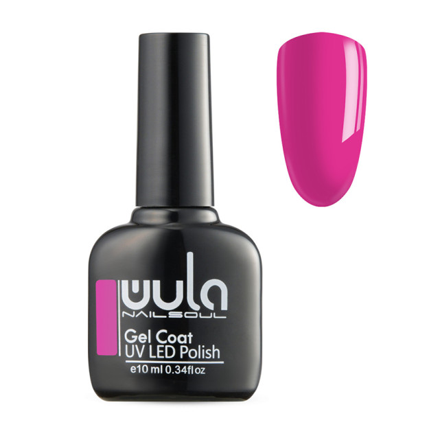 Wula nailsoul гель лак 10мл тон 328/ООО Черный Бриллиант/Россия 3695w