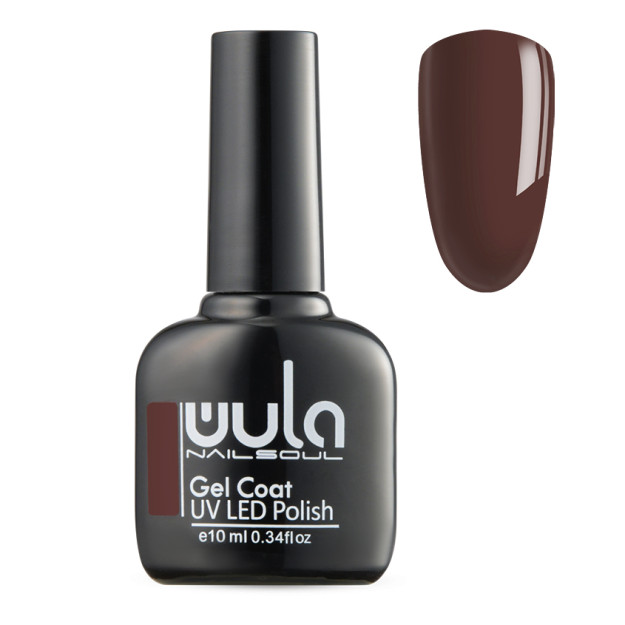 Wula nailsoul гель лак 10мл тон 482/ООО Черный Бриллиант/Россия 0603w