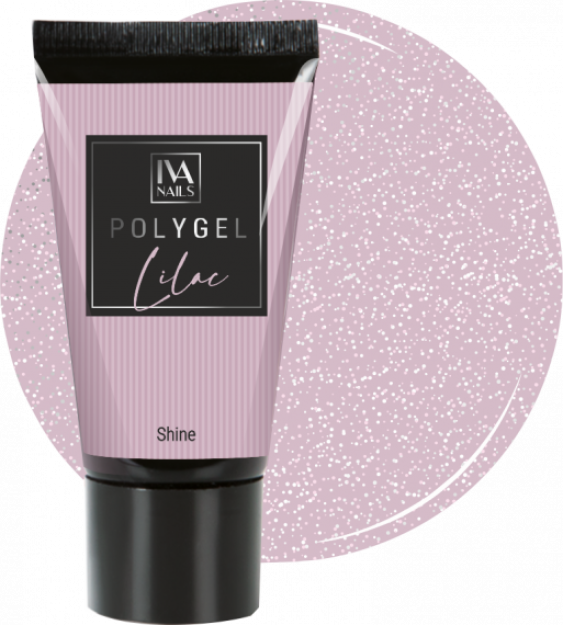Polygel Lilac Shine 30g IVN-PG-SL 30гр