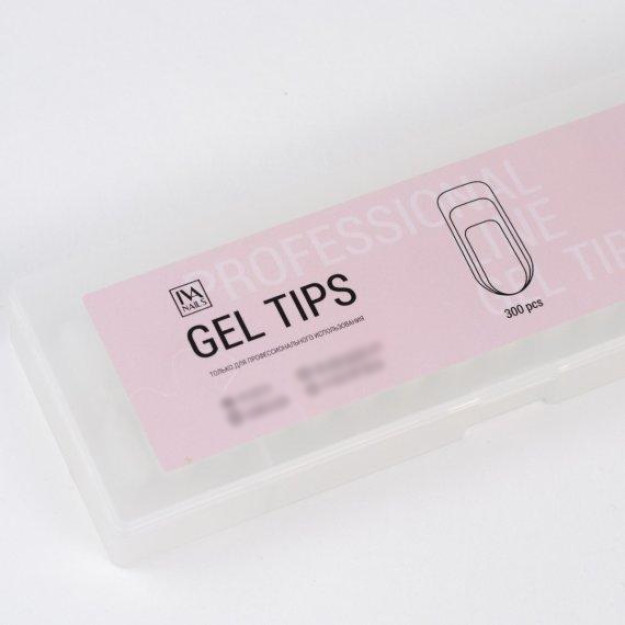 Iva nails gel tiplari - kvadrat (300 dona)   IVN-GTK