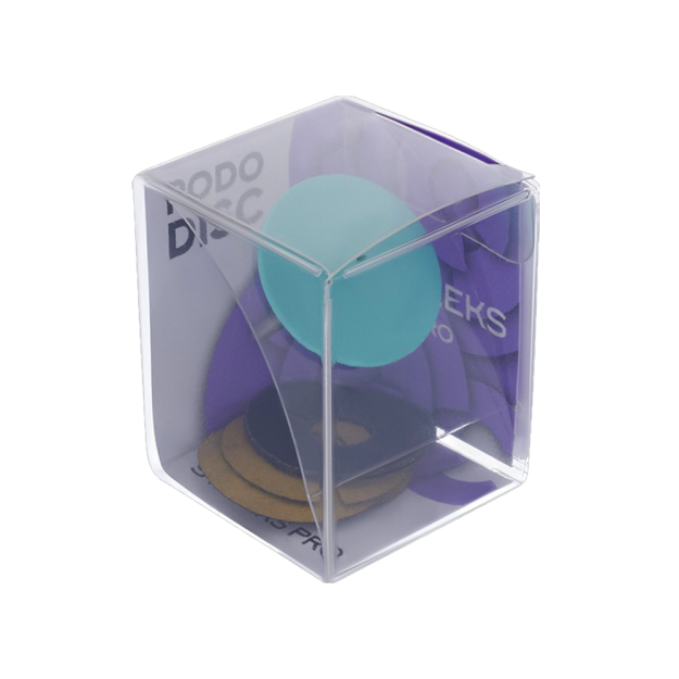 Диск педикюрный пластиковый скошенный PODODISC STALEKS PRO L в комплекте с сменным файлом-кольцом 180 грит 5 шт (25 мм) SPDset-25