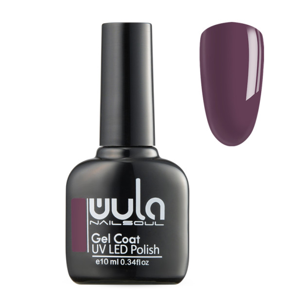 Wula nailsoul gel lak 10ml ohang 390 / MChJ qora olmos / Rossiya 9574w