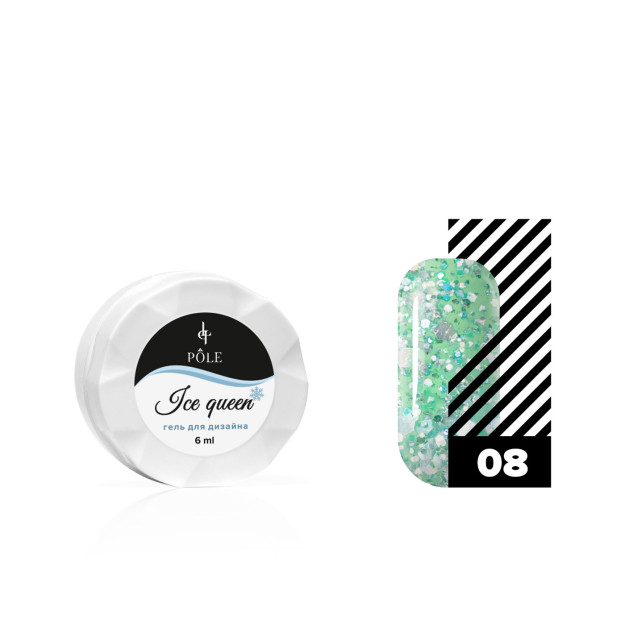 POLE Ice gueen dizayn jeli № 08   A:369508