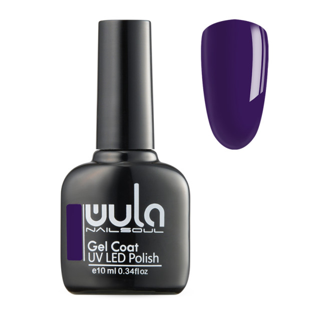 Wula nailsoul гель лак 10мл тон 413/ООО Черный Бриллиант/Россия 6375w