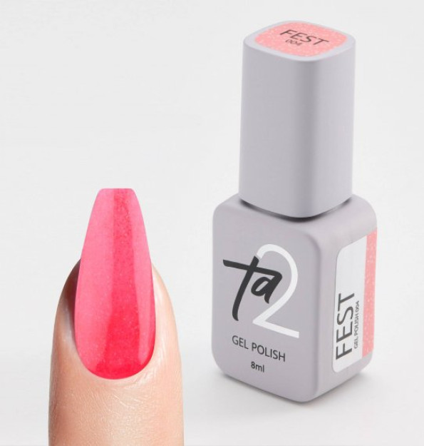 Ta2 gel lak / GEL POLISH FEST №004 8ml TA2-GFT04