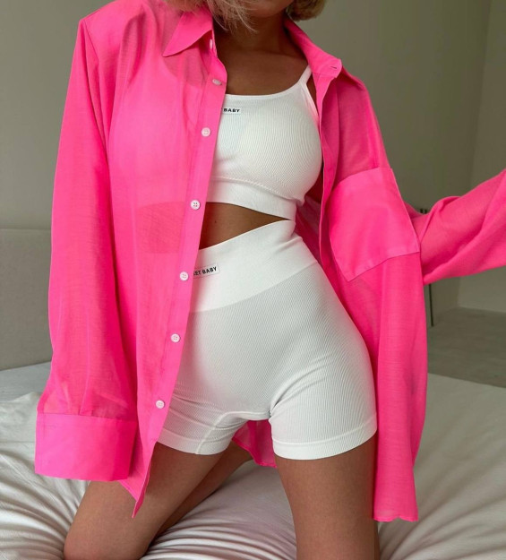Комплект спортивного бесшовного нижнего белья 000419 ONESIZE