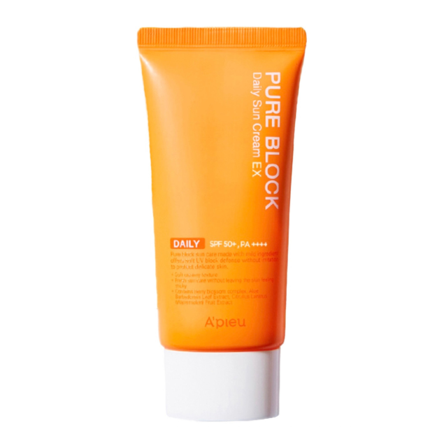 A'PIEU PURE BLOCK NATURAL DAILY SUN CREAM EX SPF 50+ PA++++   11836