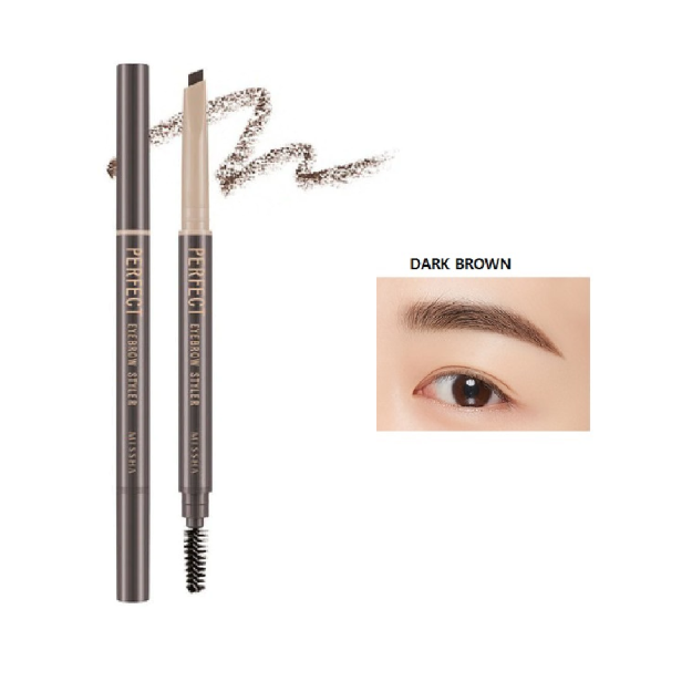 MISSHA PERFECT EYEBROW STYLER [DARK BROWN]   11448