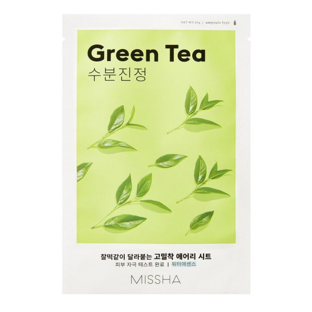 MISSHA AIRY FIT SHEET MASK [GREEN TEA]   10405