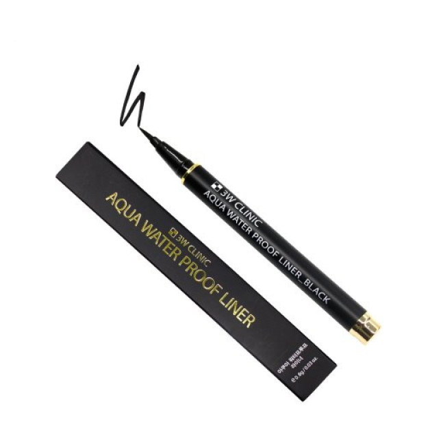 3W CLINIC Aqua Waterproof Liner [Black]   10934