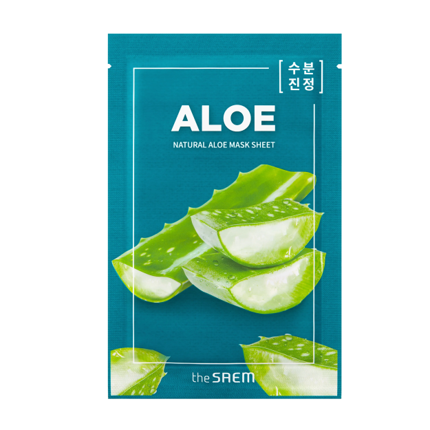 THE SAEM NATURAL MASK SHEET [ALOE] 11101