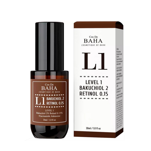 Cos De Baha L1 Bakuchiol & Retinol Serum   11521