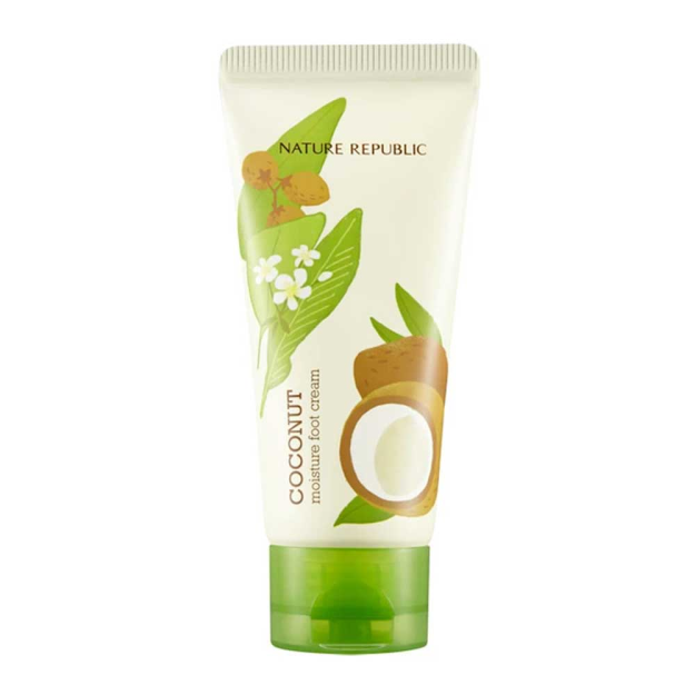 NATURE REPUBLIC FOOT & NATURE COCONUT MOISTURE FOOT CREAM   10601