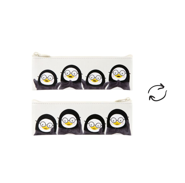 Kakao Friends Pengsoo Mini Flat Pencil Case (Quadra)   10966