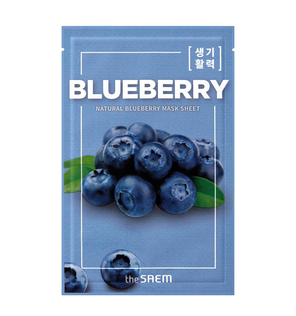THE SAEM NATURAL MASK SHEET [BLUEBERRY]   11097