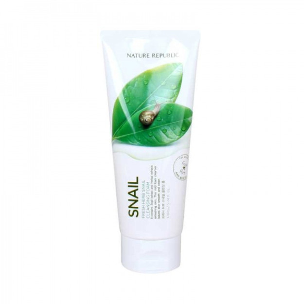 NATURE REPUBLIC FRESH HERB SNAIL CLEANSING FOAM   12071