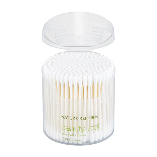 NATURE REPUBLIC BEAUTY TOOL CASE SWAB   11041