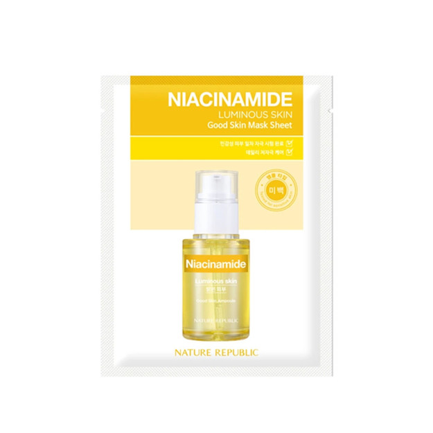 NATURE REPUBLIC GOOD SKIN NIACINAMIDE MASK SHEET 10357