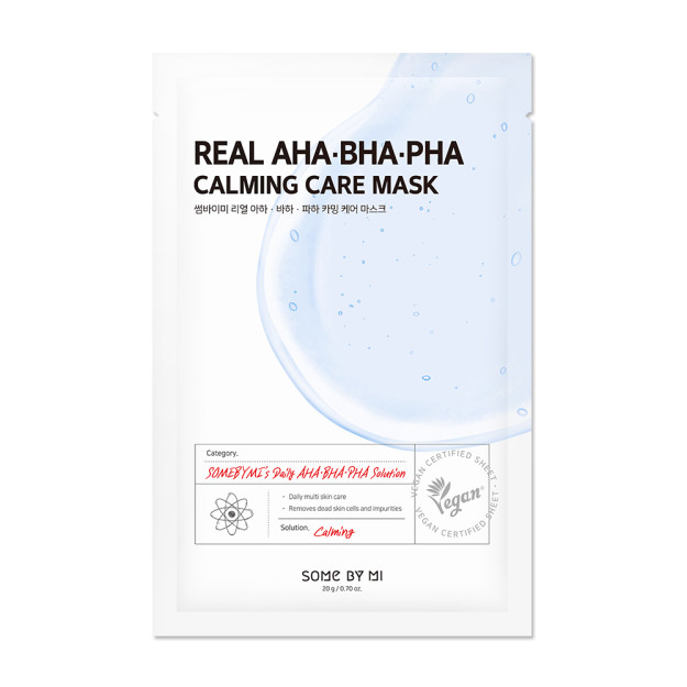 SOME BY MI REAL AHA-BHA-PHA CALMING CARE MASK 13154