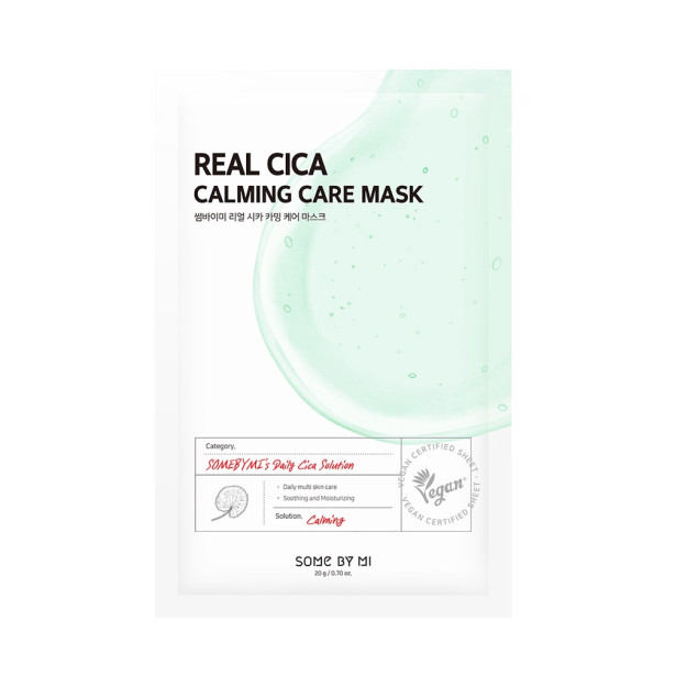 SOME BY MI REAL CICA CALMING CARE MASK   13153