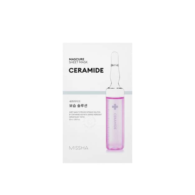 MISSHA MASCURE MOISTURE BARRIER SOLUTION SHEET MASK [CERAMIDE]   11935