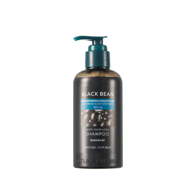 NATURE REPUBLIC BLACK BEAN ANTI HAIR LOSS SHAMPOO   10088