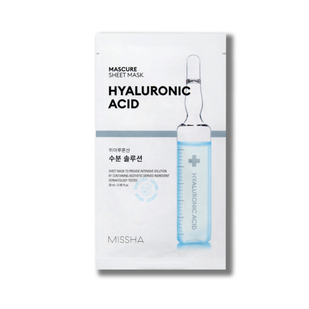 MISSHA MASCURE HYDRA SOLUTION SHEET MASK [HYALURONIC ACID]   11168