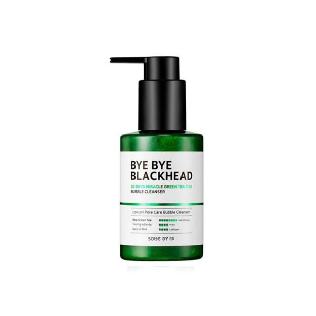 SOME BY MI BYE BYE BLACKHEAD 30 DAYS MIRACLE GREEN TEA TOX BUBBLE CLEANSER 10495