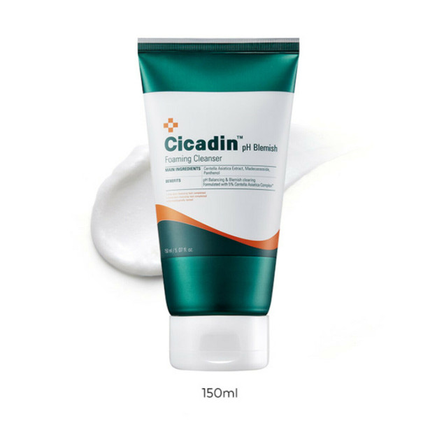 MISSHA CICADIN pH BLEMISH FOAMING CLEANSER [150ml]   12099