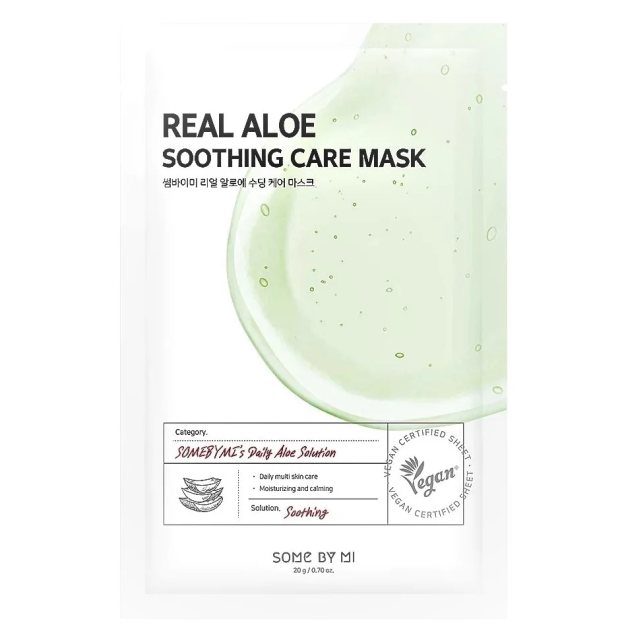 SOME BY MI REAL ALOE SOOTHING CARE MASK 10662