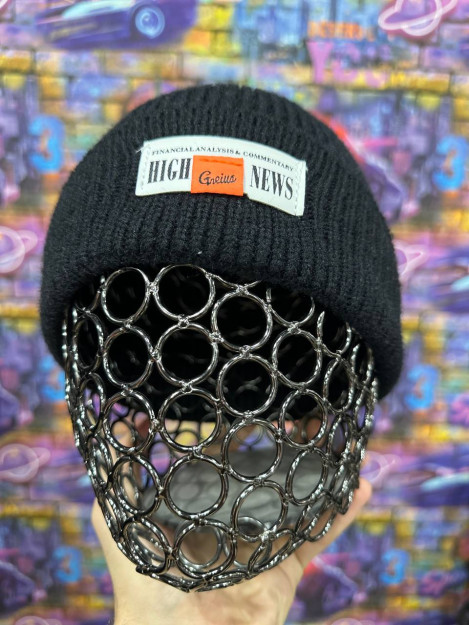 Beanie shlyapa, qishki, issiq, erkaklar Shpkasharf43