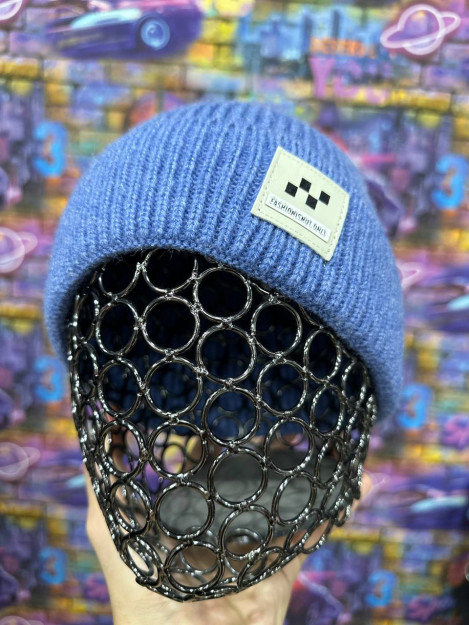 Beanie shlyapa, qishki, issiq, erkaklar   Shpkasharf46