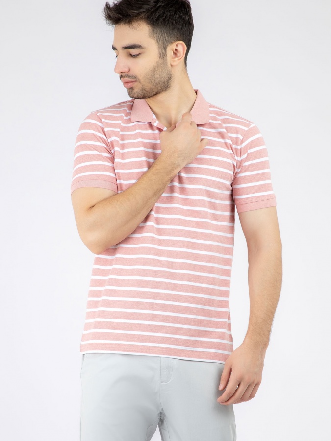 Polo qisqa qisma pushti XL  SS22CA2N-17-9-11395