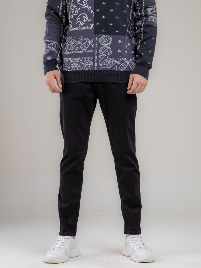 Terra Pro jinsi shimlar, erkaklar uchun, qora Denim 33  AW21DE3N-38-10569