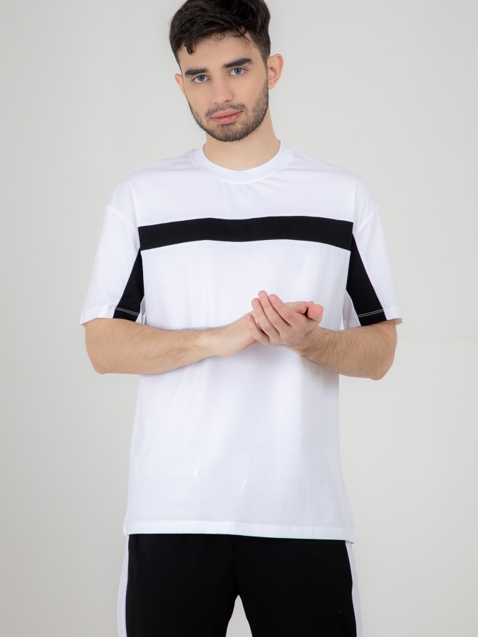 Qora M qisqa qisma futbolka SS22CA2S-25-4-11533