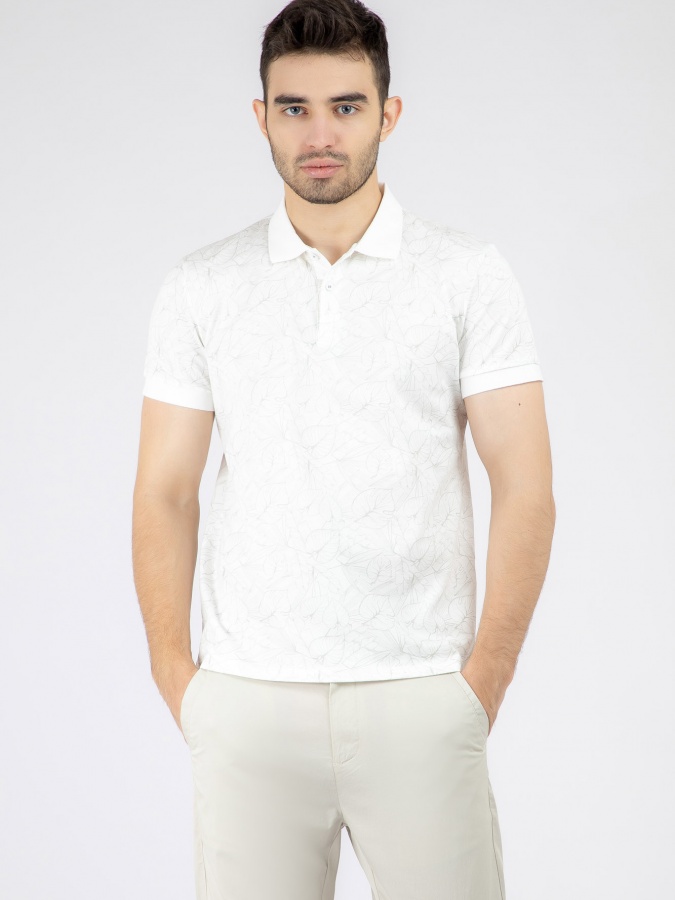 Polo qisqa qisma kulrang XXL  SS22CA2N-17-40-11800