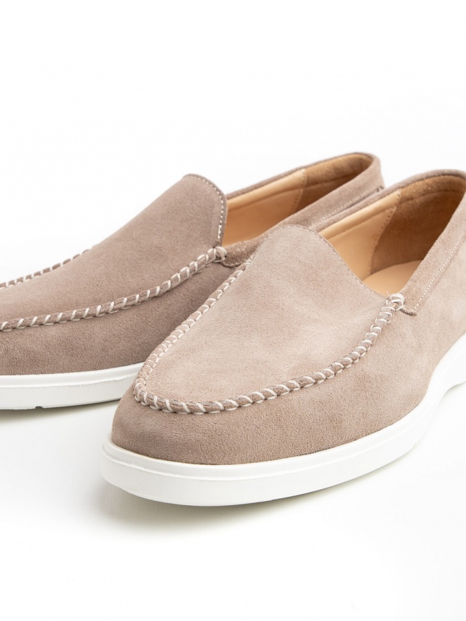 Beige 40 Slip-Ons  SS22CA6N-46-14-12165