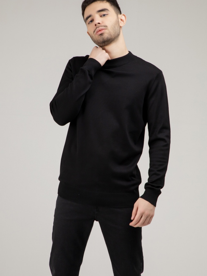 Джемпер Длинный Рукав Terra Pro, для мужчин, вискоза Black L AW21CA2N-29-10574