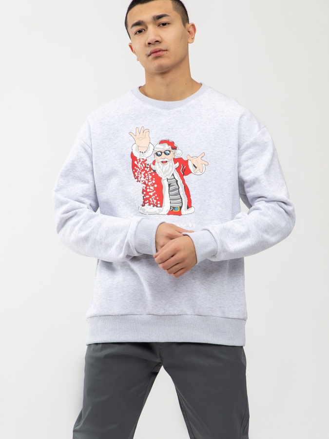 Толстовка короткая длина Grey XXL AW22CA2N-2-12395