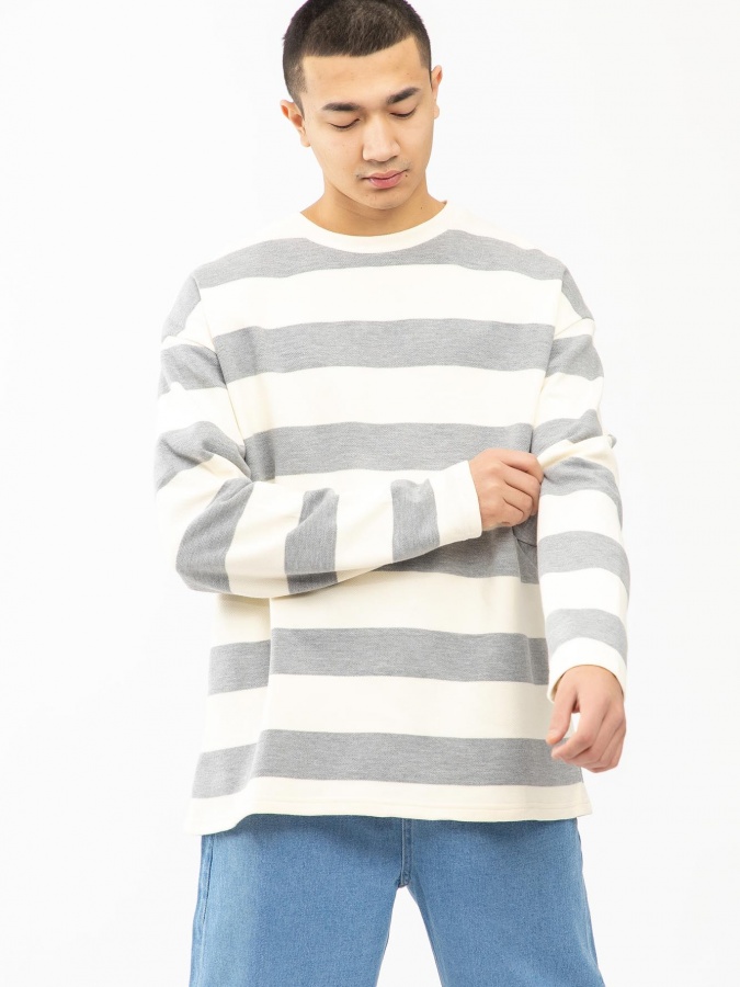 Толстовка короткая длина Grey S SS23CA2N-2-12630