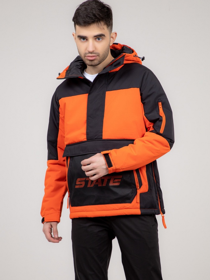 Orange m qisqa uzunlikdagi anorak  AW21CA1N-40-10203
